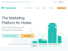 Tablet Screenshot of hotelchamp.com